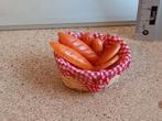 Mandje broodjes poppenhuis, Verzenden, Zo goed als nieuw, Poppenhuis