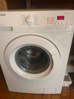 Wasmachine AEG, Witgoed en Apparatuur, 6 tot 8 kg, Ophalen, Gebruikt