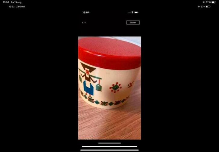 Oud hollands voorraaddoosje, Huis en Inrichting, Keuken | Keukenbenodigdheden, Ophalen of Verzenden