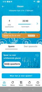 Ah glazen zegels digitaal, Albert Heijn, Ophalen