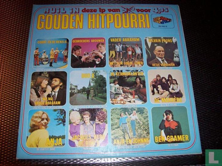ELPEE Verzamel: Gouden hitpourri, Cd's en Dvd's, Vinyl | Verzamelalbums, Zo goed als nieuw, Pop, 12 inch, Ophalen of Verzenden