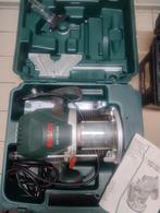 Bovenfrees plus benodigheden, Doe-het-zelf en Verbouw, Ophalen, Zo goed als nieuw, Elektrisch, Bovenfrees