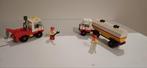 Vintage Lego Shell Tankwagen & Sleepwagen Set, Ophalen of Verzenden, Gebruikt, Complete set, Lego