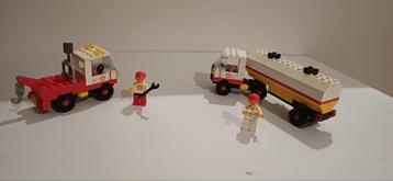 Vintage Lego Shell Tankwagen & Sleepwagen Set beschikbaar voor biedingen