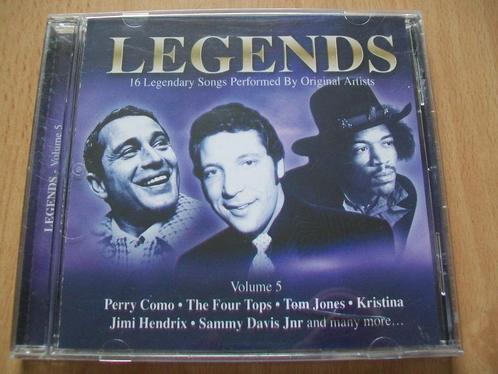 CD Legends vol.5 Perry Como Tom Jones Jimi Hendrix Kristina, Cd's en Dvd's, Cd's | Verzamelalbums, Zo goed als nieuw, Ophalen of Verzenden