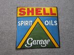 SHELL EMAILLE RECLAMEBORD, Ophalen, Gebruikt, Reclamebord