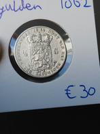 halve gulden 1862 nederland Willem 3, ½ gulden, Koning Willem III, Verzenden, Zilver