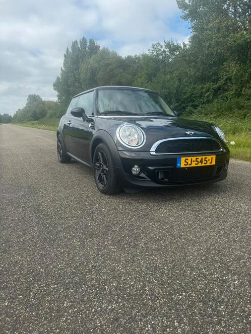 Mini Cooper 1.6 75pk 2011 Zwart, Auto's, Mini, Particulier, Airconditioning, Elektrische buitenspiegels, Start-stop-systeem, Stoelverwarming