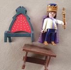 Playmobil koning met troon en tafel, Kinderen en Baby's, Speelgoed | Playmobil, Ophalen of Verzenden