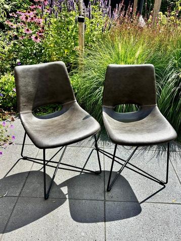Eetkamerstoelen 6 stuks donkerbruin