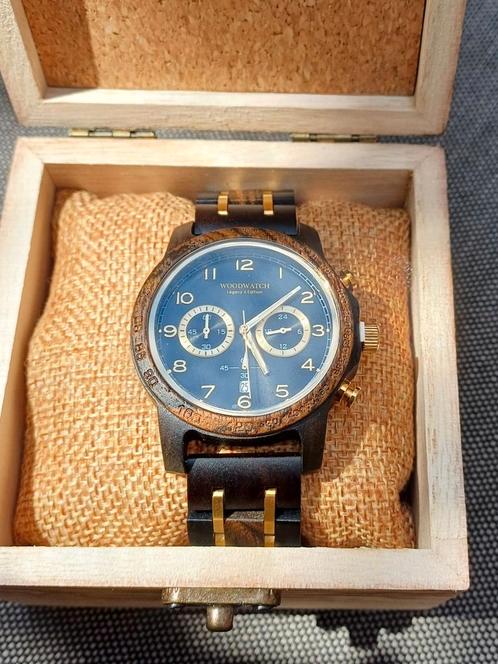 Nieuwe woodwatch legacy x edition, Sieraden, Tassen en Uiterlijk, Horloges | Heren, Nieuw, Polshorloge, Overige merken, Overige materialen