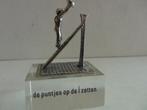 Miniatuur zilver S10b ladder man zilveren miniaturen gezegde, Antiek en Kunst, Antiek | Goud en Zilver, Verzenden, Zilver