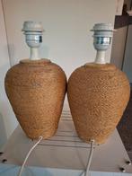 Vintage set keramiek lampen- Boho, Overige materialen, Gebruikt, Vintage, Ophalen of Verzenden