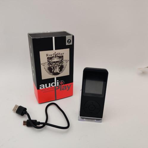 Rockstar audio play MP3 speler nu voor €19.99, Audio, Tv en Foto, Professionele Audio-, Tv- en Video-apparatuur, Zo goed als nieuw