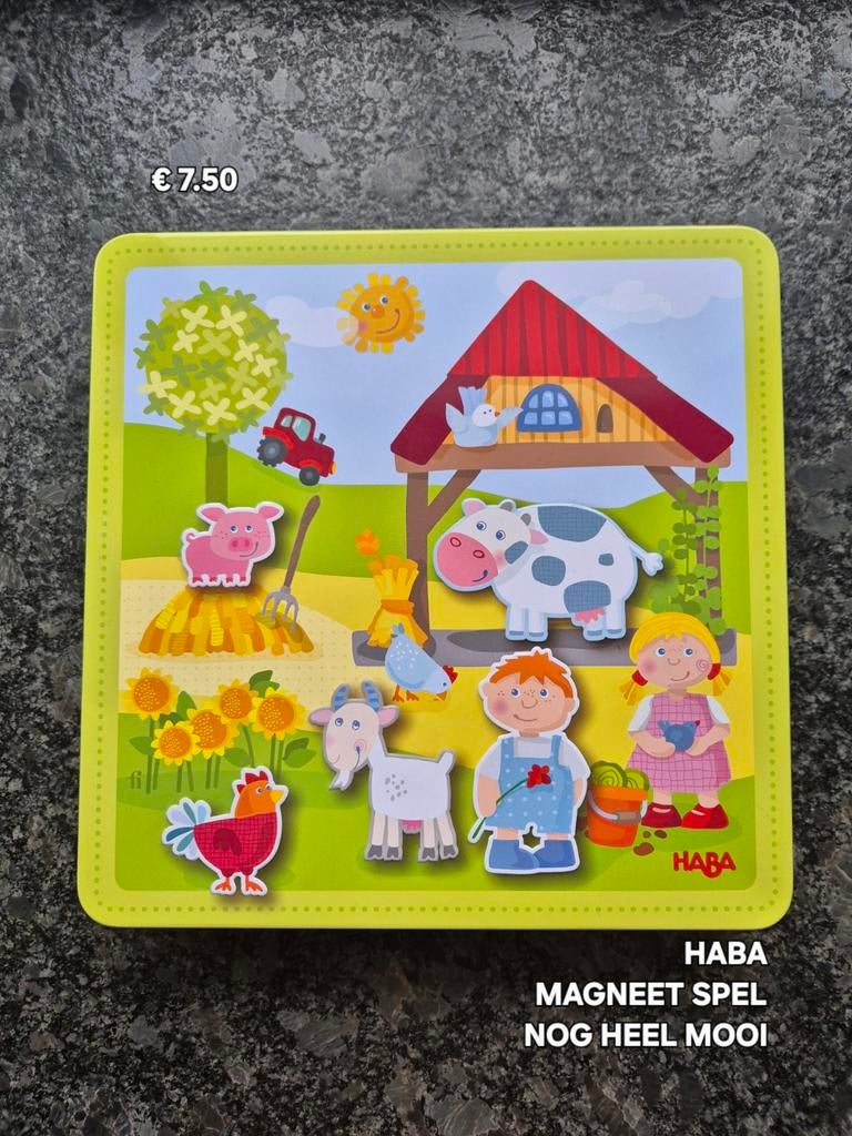 Haba magneet, Kinderen en Baby's, Speelgoed | Educatief en Creatief, Ophalen of Verzenden, Zo goed als nieuw