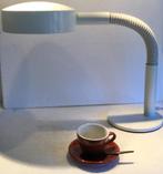 Hala Zeist retro vintage Dutch Design bureau lamp bruin /wit, Huis en Inrichting, Ophalen of Verzenden, Zo goed als nieuw