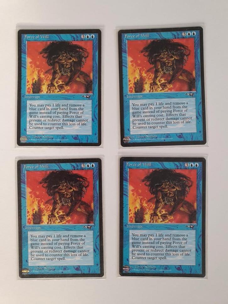 MTG Statis Deck oa 4x Force of Will, 4x Squandered Resources, Hobby en Vrije tijd, Verzamelkaartspellen | Magic the Gathering