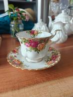 Royal Albert "Old Country Roses" kop en schotel (high tea), Antiek en Kunst, Ophalen of Verzenden