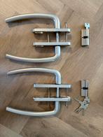 Buva Hef/Schuifdeurbeslag (RVS), Doe-het-zelf en Verbouw, Hang- en Sluitwerk, Verzenden, Zo goed als nieuw, Rvs, Schuif of Grendel