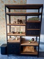 Industriële kast, Huis en Inrichting, Ophalen, Zo goed als nieuw, Metaal en hout, Metaal