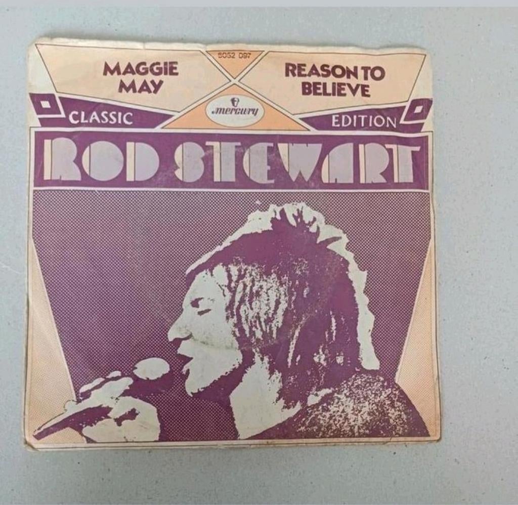 Rod Stewart  - Maggie May, Gebruikt, 7 inch, Single, Ophalen of Verzenden