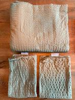 Beddinghouse Lits-jumeaux dekbedovertrek z.g.a.n., Huis en Inrichting, Ophalen of Verzenden, Zo goed als nieuw, Groen