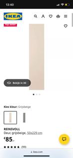 Deur nieuw Ikea kast (nog in doos), Huis en Inrichting, Kasten | Kledingkasten, Ophalen, Nieuw, 50 tot 100 cm, Minder dan 100 cm