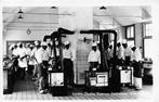 AW559 Leiden Doelen Kazerne militair Les keuken 1958, Verzamelen, Verzenden, 1940 tot 1960, Gelopen, Zuid-Holland