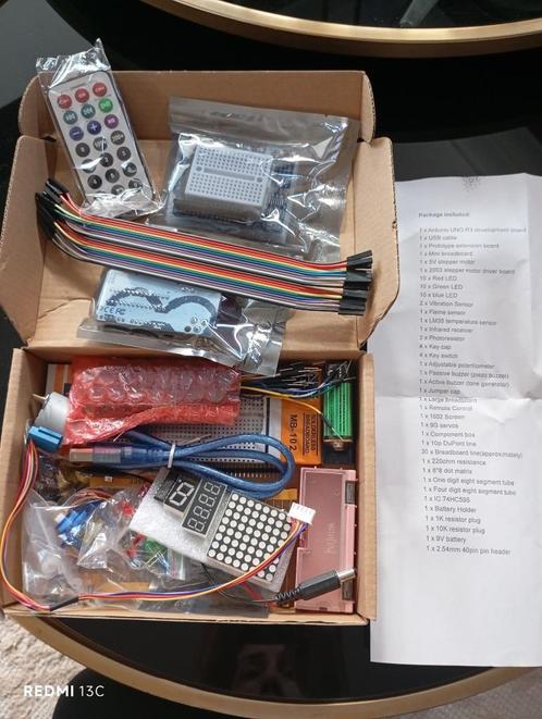 Arduino UNO R3 Super Starterkit, Hobby en Vrije tijd, Elektronica-componenten, Zo goed als nieuw, Ophalen of Verzenden