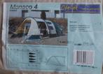 4p tent, Caravans en Kamperen, Tenten, Ophalen of Verzenden, Gebruikt, Tot en met 4
