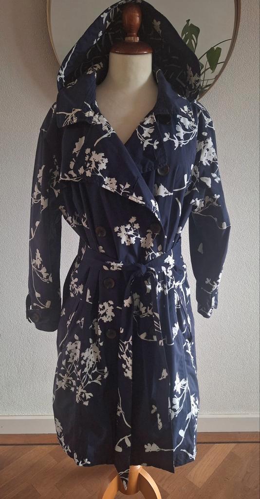 Prachtige regenjas van Happy Rainy Days, L, Kleding | Dames, Jassen | Winter, Zo goed als nieuw, Maat 42/44 (L), Blauw, Ophalen of Verzenden