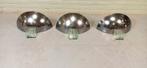 Set van 3 vintage Lumess Switzerland wandlampen, Tweedehands, Tweedehands, Ophalen of Verzenden, Glas