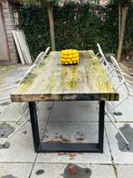 Massief houten eettafel opknapper, Ophalen, Gebruikt, Hout