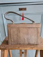 Blok van Hijst slangenleer vintage handtas, Sieraden, Tassen en Uiterlijk, Tassen | Damestassen, Ophalen of Verzenden, Gebruikt