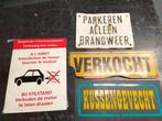 Mancave borden democratie, Ophalen of Verzenden, Gebruikt, Reclamebord