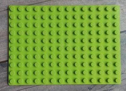 Hubolino grondplaat 10x14 bolletjes (16x22cm), Kinderen en Baby's, Speelgoed | Bouwstenen, Zo goed als nieuw, Overige merken, Ophalen of Verzenden