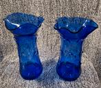 Set grote kobaltblauwe murano vazen, Antiek en Kunst, Antiek | Vazen, Ophalen of Verzenden