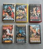 Vintage 90ties- VHS Ninja Films - Actie en Avontuur!, Cd's en Dvd's, Vanaf 16 jaar, Ophalen, Gebruikt, Actie en Avontuur