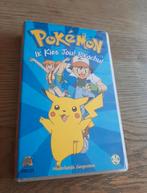 Pokemon videoband. Ik kies jou Pikachu., Cd's en Dvd's, VHS | Kinderen en Jeugd, Gebruikt, Tekenfilm, Alle leeftijden, Ophalen of Verzenden