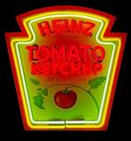 Heinz tomato ketchup USA neon americana decoratie neons kado, Verzamelen, Lichtbak of (neon) lamp, Nieuw, Ophalen of Verzenden