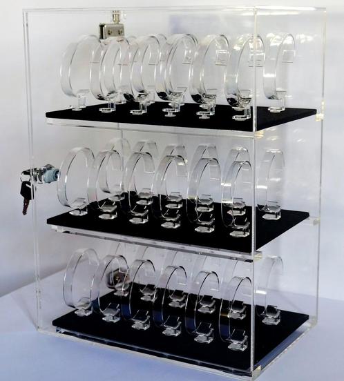 Vitrine Display – Voor Sieraden, Horloges & Meer, Huis en Inrichting, Kasten | Vitrinekasten, Nieuw, Minder dan 100 cm, Minder dan 50 cm