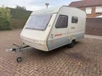 Beyerland caravan 375-B, Caravans en Kamperen, Caravans, Treinzit, Particulier, 4 tot 5 meter, Tot en met 4