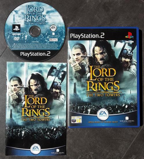 PS2 - The Lord of the Rings : The Two Towers - PlayStation 2, Spelcomputers en Games, Games | Sony PlayStation 2, Zo goed als nieuw