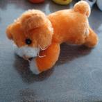 Oranje Knuffel Hondje - Gebruikt, Ophalen of Verzenden, Gebruikt, Hond
