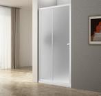 Douche Nisdeur Schuifdeur Mat Glas Wit Profiel 185cm Hoog, Verzenden, Binnendeur, Minder dan 200 cm, Nieuw