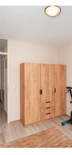 Nieuwe Jysk Jenslev kledingkast - wild eiken, 100 tot 150 cm, Eikenhout, Nieuw, Ophalen of Verzenden