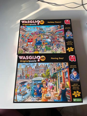 Wasgij Puzzels - Holiday Fiasco & Moving Day beschikbaar voor biedingen