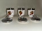 Royal Worcester Egg Coddlers Set - Vogels & Evesham + Boekje, Ophalen of Verzenden, Zo goed als nieuw