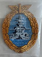 Embleem katoen, Ophalen of Verzenden, Marine, Nederland, Embleem of Badge