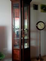 vitrine kast mahonie, Huis en Inrichting, Kasten | Vitrinekasten, Ophalen of Verzenden, Zo goed als nieuw, 25 tot 50 cm